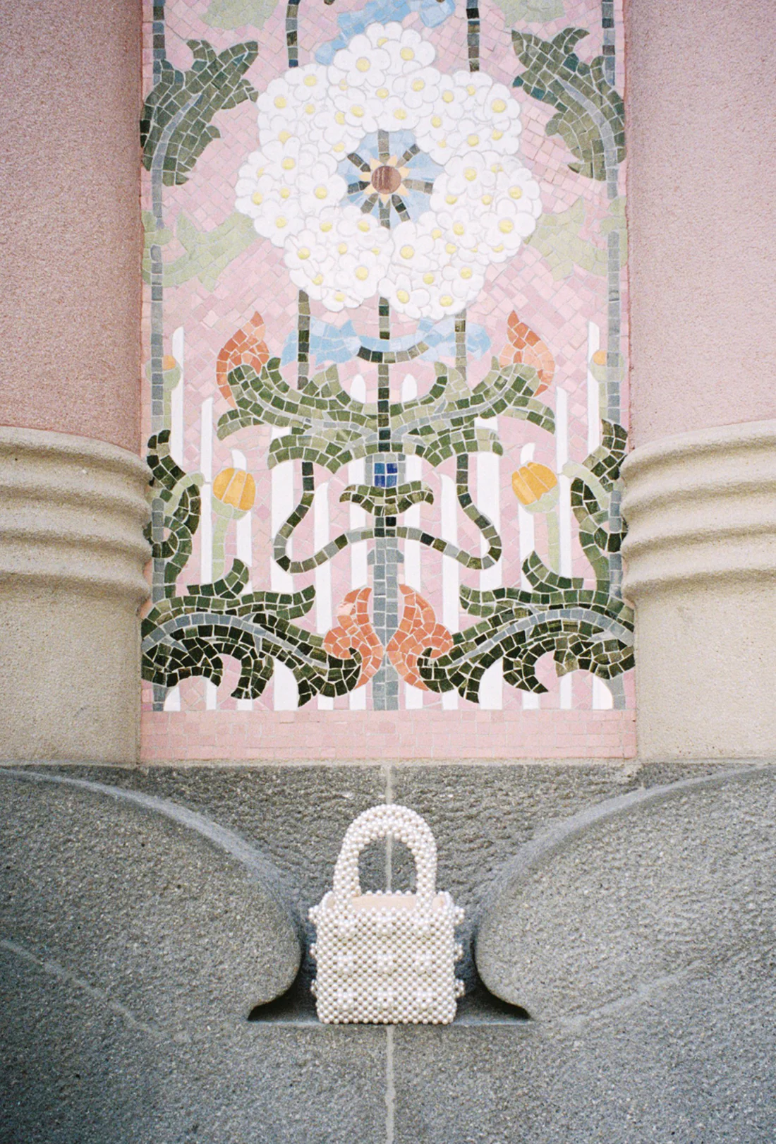 Mini Antonia Bag - Cream - Image 5