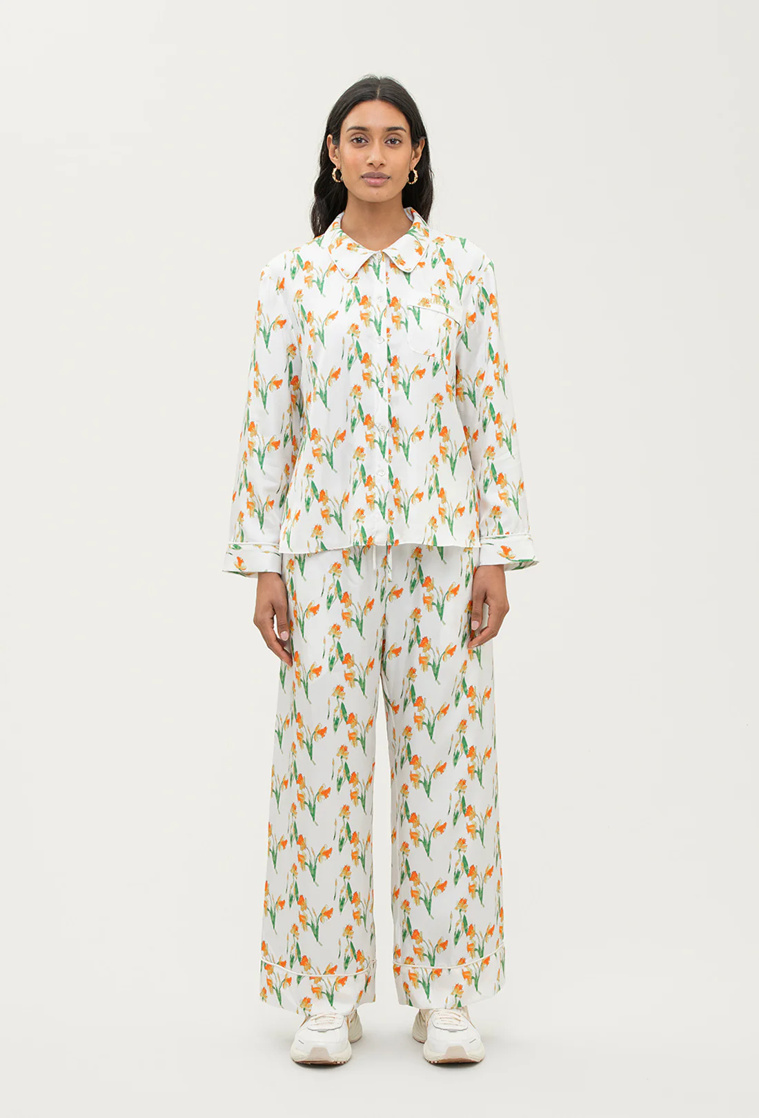 Arley Pyjama Shirt - Daffodil - Image 4