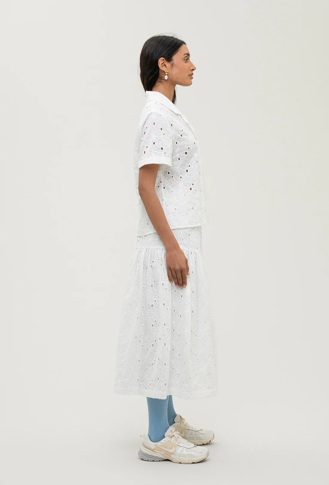 Carina Blouse - Off White - Image 5