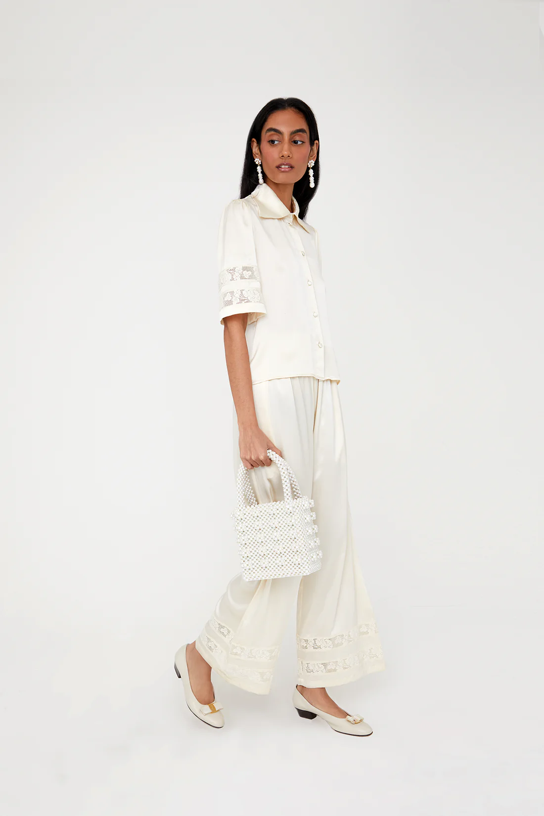 Clematis Blouse - Ivory/Off-white - Image 4