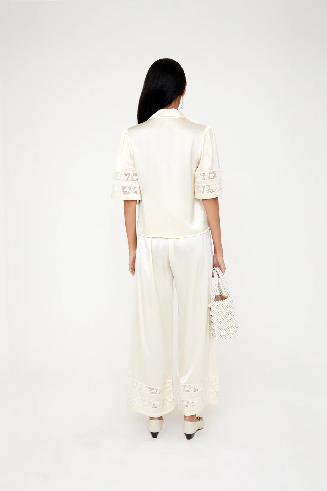 Clematis Blouse - Ivory/Off-white - Image 6