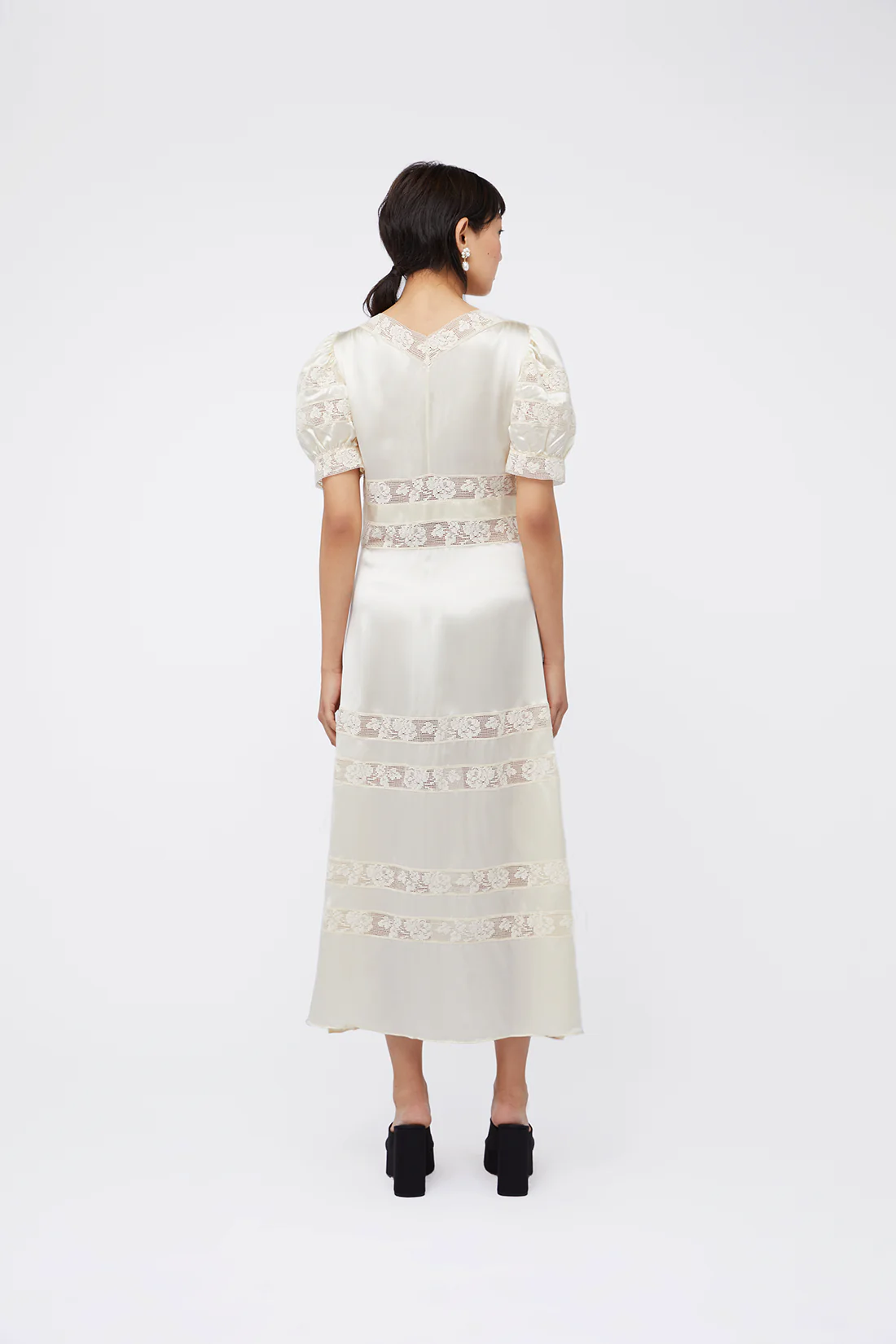 Cressida Dress - Ivory - Image 6