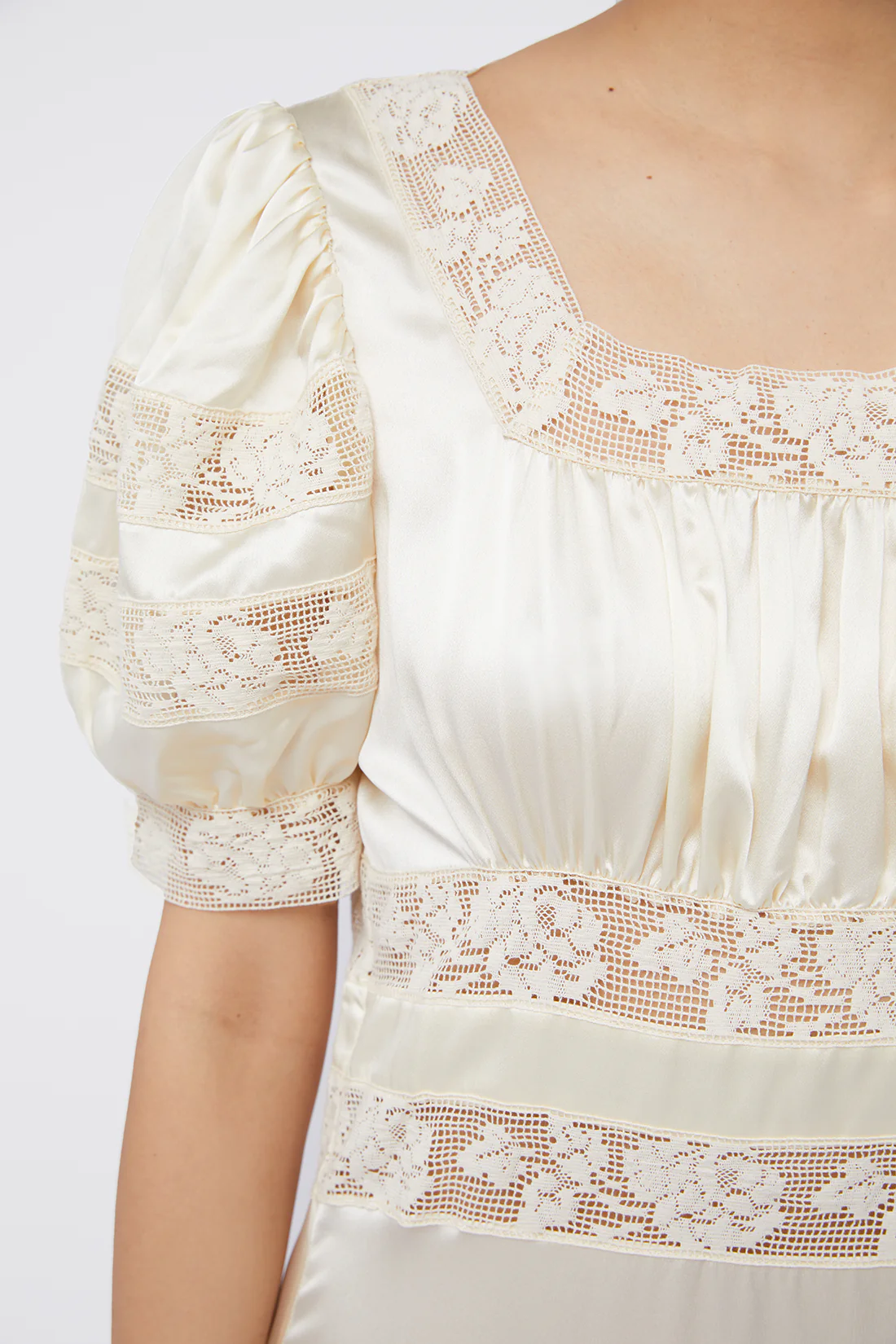 Cressida Dress - Ivory - Image 9