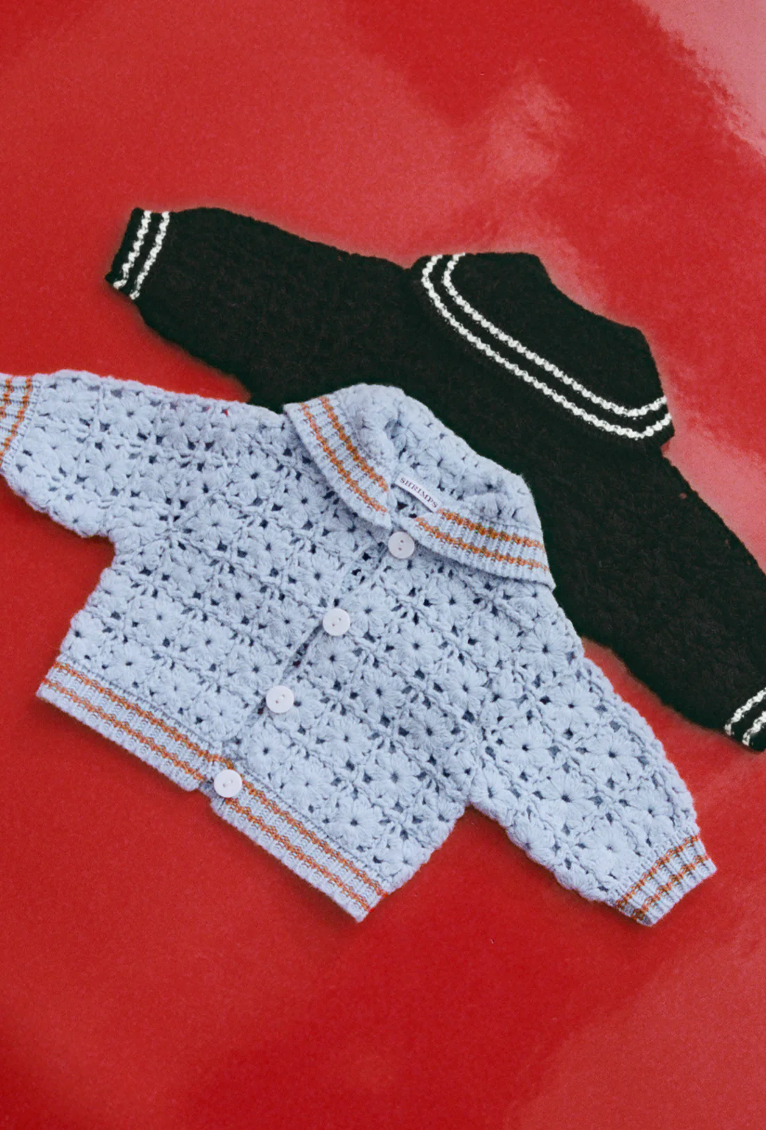 Dovie Baby & Kids Cardigan - Black/Cream - Image 3