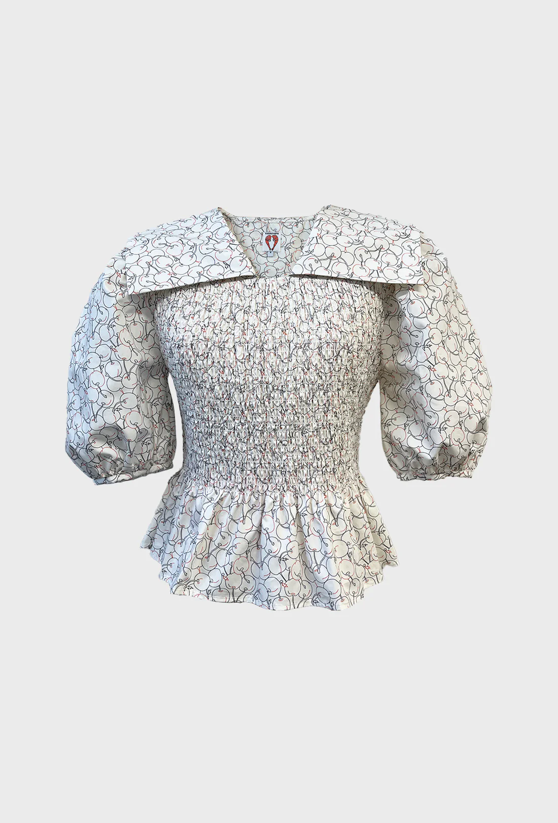 Rowan Blouse - Cherry - Image 3